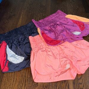 Bundle of 3 Pair of Way Home Free People Movement Shorts